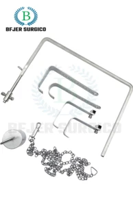 Charnley Hip Retractor Complete w/ Blades, Weight and Chain Surgical4 - Picture 1 of 5