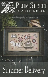 Summer Delivery by Plum Street Samplers cross stitch pattern - Picture 1 of 1