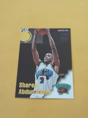 Shareef Abdur-Rahim 96-97 NBA Hoops Rookie Card #278 Vancouver Grizzlies  - Imagem 1 de 2