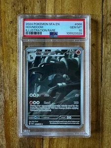 POKEMON TCG - SHROUDED FABLE - HOUNDOOM 066/064 - PSA 10 - Picture 1 of 2