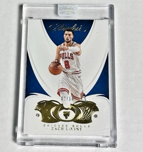 Panini Flawless Zach Lavine #25 2018-19 doble diamante/10 toros sellados - Imagen 1 de 2