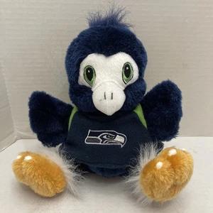 NFL Seattle Seahawks Baby Blitz Peluche Mascota Peluche 10 Pulgadas - Imagen 1 de 5