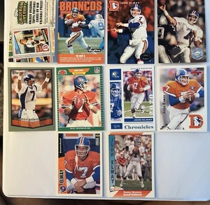 John Elway 10 Karten Lot - 1990 & höher - Broncos HOF - Bild 1 von 2