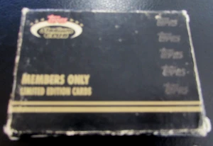 1991 TOPPS STADIUM CLUB - MEMBERS ONLY - LIMITED EDITION CARD SET - VERY GOOD - Picture 1 of 4