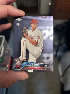 2018 Topps Chrome - Shohei Ohtani #150 White Jersey (RC) - Image 1 of 4