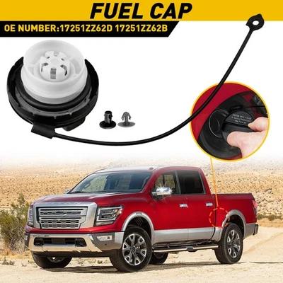 Tapa del tanque de combustible gasolina 17251ZZ62D para Nissan Titan Pathfinder 2011-2021 EE. UU. 2011-2012 Foto 1 de 4