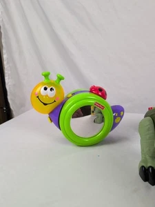 Fisher-Price Go Baby Go 1-2-3 Crawl Along With Me Musical Snail Mfg 2009 - Picture 1 of 7