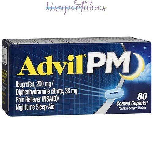 Advil PM Pain Reliever Nighttime Sleep-Aid 80 Coated Caplets - Image 1 of 1