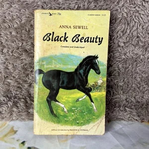 Black Beauty Book Paperback Anna Sewell 1963 Airmont Publishing Co - Picture 1 of 16