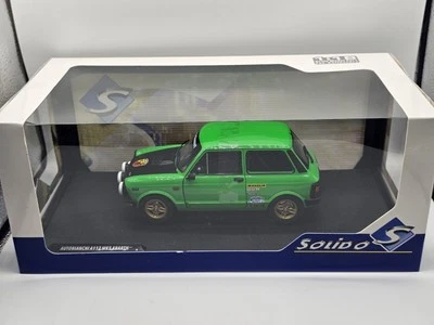 Autobianchi A112 Mk5 Abarth Verde 1:18 Solido In Box - Immagine 1 di 4