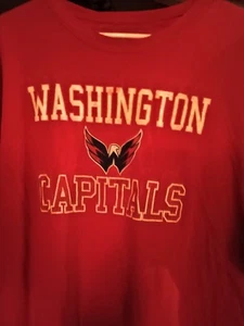 Washington Capitals Tshirt Size XL Red - Picture 1 of 5