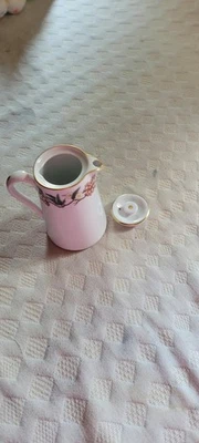 Royal Dulton Miramont  Hand Painted tea pot and creamer.  - Image 1 of 4