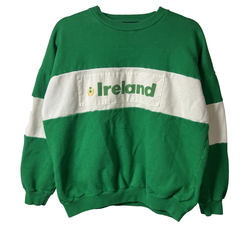 Suéter Blarney Vintage Irlanda Niños XXL Trébol Verde ¡Buen estado! Foto 1 de 4