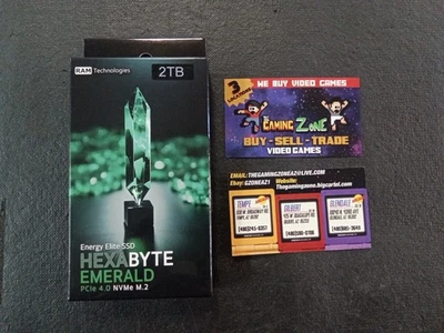 (NEW) RAM Technologies Hexabyte Emerald Internal SSD - 2TB - Image 1 of 3