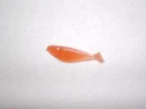 PESCIOLINO ARTIFICIALE SILICONE PESCA VINTAGE/ SILICON FISH FISHING SPINNING - Imagen 1 de 1