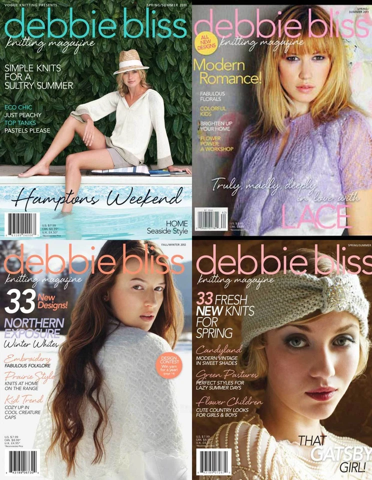 DEBBIE BLISS KNITTING PATTERN MAGAZINES - VARIOUS - Image 1 of 1