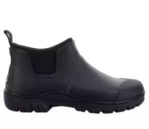 Staheekum Herren Stiefeletten Regen Stiefel Wasserdicht - SCHWARZ Größe 8 M US Neu - Bild 1 von 8