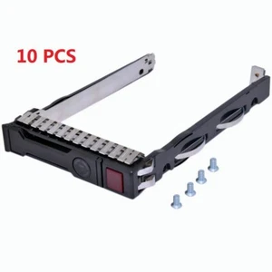 10X 2,5" SFF SAS SATA HDD Tray for HP ProLiant 651687-001 651699-001 G8 Gen8 - Picture 1 of 9