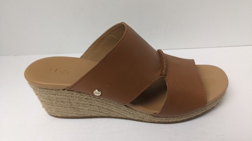 Sandali zeppa UGG Eirene pelle marrone donna 9 5 M