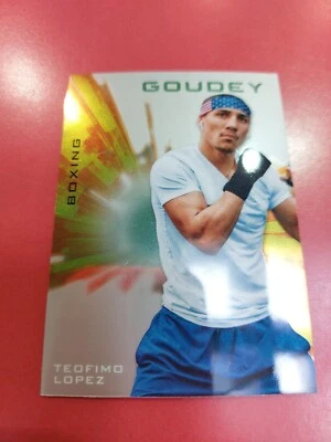 Teofimo Lopez Goudey #G47 Card - 2021 Upper Deck Goodwin Champions - Image 1 of 2