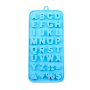 Silicone Ice Cube Mold Tray / Bakeware - New - Alphabet - Picture 1 of 1