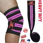 KNEE BRACE Support SLEEVE Compression Straps WRAPS Arthritis Weightlifting Squat