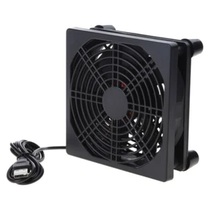 High Cooling Fan for Router Modem Receiver Box 5V USB Port Heatsink - Picture 1 of 8