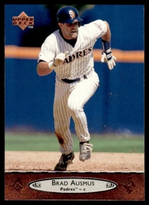 1996 Upper Deck #191 Brad Ausmus San Diego Padres - Image 1 of 2
