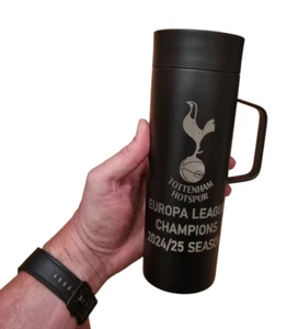 Taza Termo Negra Tottenham Hotspur FC Europa Champions 2024/25 - 470 ml - Imagen 1 de 2