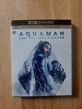 4k Blu-ray UHD AQUAMAN And The Lost Kingdom Jason Momoa NEW.
