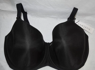 NWT Fantasie 4510 Smoothing T-shirt Underwire Bra Black *U Choose  - Image 1 of 2
