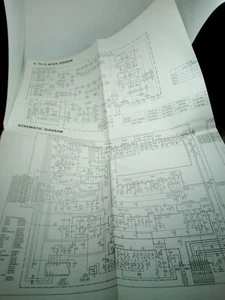 KENWOOD TH 75 SCHEMATIC DIAGRAM SCHEMA RADIO AMATORE HF - Foto 1 di 2