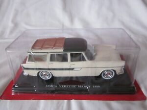 HACHETTE 1/24 - AUTO VINTAGE - DELUXE COLLECTION : SIMCA VEDETTE MARLY - 1959