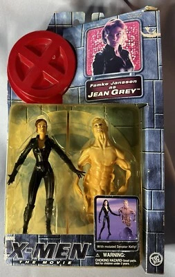 X-MEN THE MOVIE - FAMKE JANSSEN AS JEAN GREY ACTION FIGURE  2000 TOY BIZ NIB - Image 1 of 4