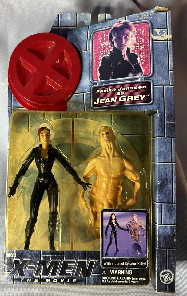 ToyBiz Marvel X-Men The Movie Famke Janssen as Jean Grey 6" Action Figure