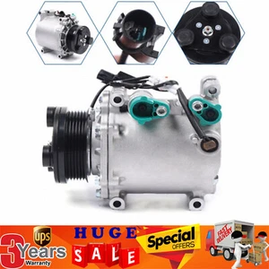 A/C AC Compressor w/ Clutch For 2003 2004 2005 2006 Mitsubishi Outlander 2.4L - Foto 1 di 18