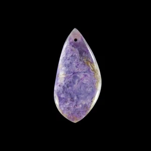 Cuenta colgante Charoite 47x24x4 mm HE300061 - Imagen 1 de 8