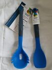 2 Blue utensils silicone colourworks