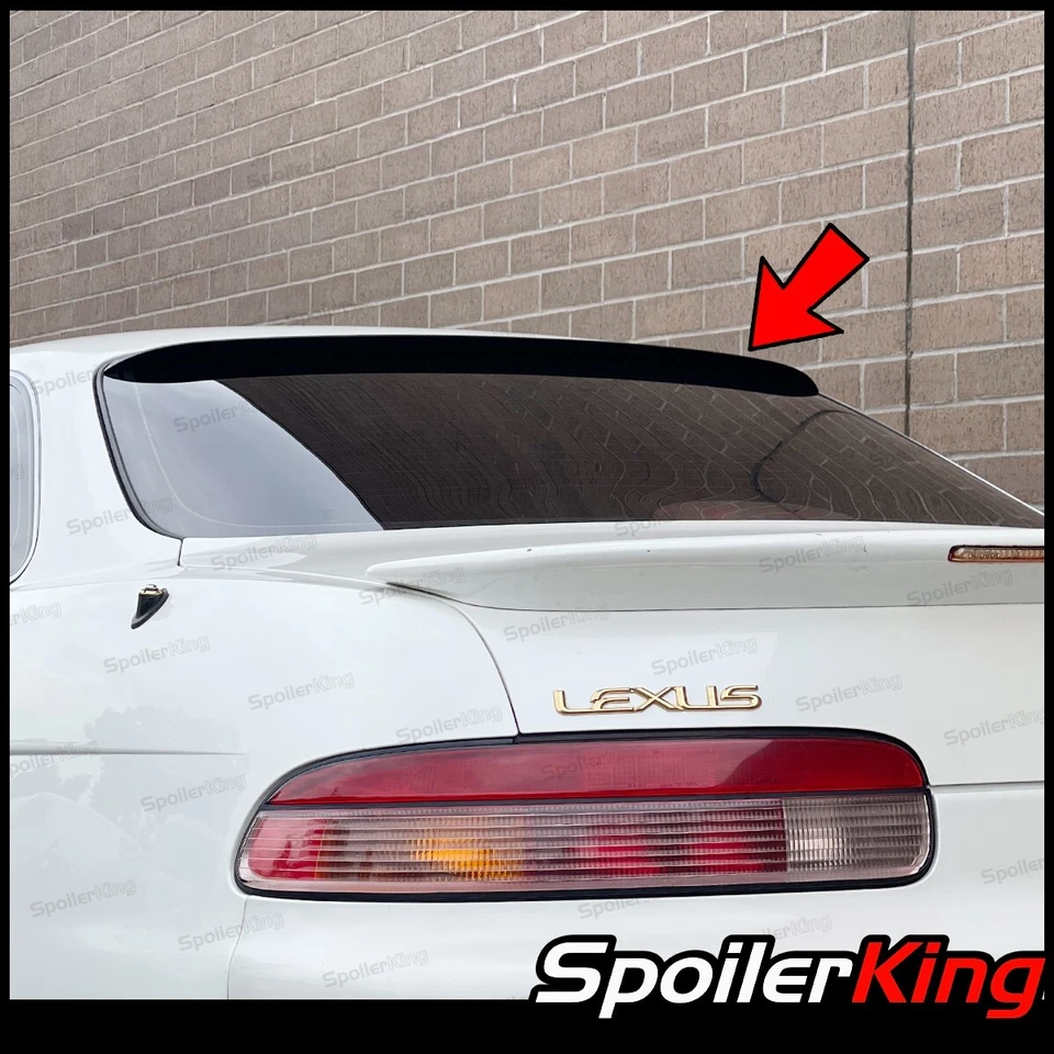 Rear Window Roof Spoiler Wing (Fits: Lexus SC300 SC400 (Z30) 1992-2000) 284R - Image 1 of 4