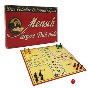 Schmidt Spiele Mensch ärgere dich nicht Brett-Spiel Vintage-Spiel Sonder-Edition - Bild 1 von 6