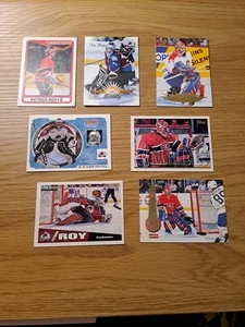 Job Lot 7 Patrick Roy NHL Ice-hockey Trading Cards. Montreal Colorado - Picture 1 of 9