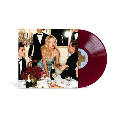 Sabrina Carpenter Man's Best Friend Alt & Ltd Trans Burgundy Vinyl Sealed MINT - Image 1 of 4