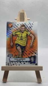 Hugo Larrson Topps Pristine 2023-24 National Debut Sweden Orange Refractor 21/25 - Picture 1 of 2