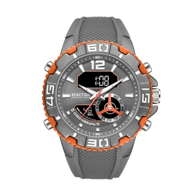 Kenneth Cole Reaction Men's Analog Digital Watch Silicone Strap KRWGP7005803 - Image 1 of 4