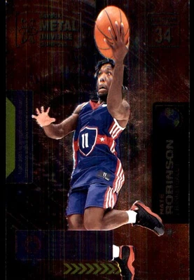 内特·罗宾逊 2021 SkyBox 金属宇宙冠军 #34 NFL 阅读免运费 — 第 1/2 张图片