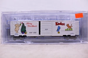 Kadee Cars 6934,  2025 Christmas Box Car PS-1 Winnie the Pooh #033 - New!! - Picture 1 of 5
