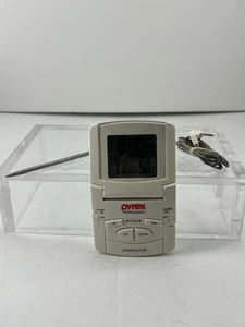 Pyrex Professional Digital Thermometer & Timer #17019 Vintage Tested - Picture 1 of 4