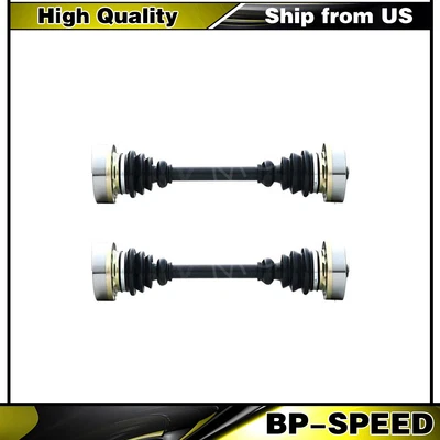 Juego de 2 pares de ejes de eje trasero CV TrakMotive para BMW 525i 530i 535i 540i tracción trasera Foto 1 de 4