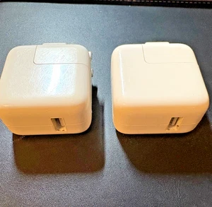 2 Pack Original Apple 12w USB Wall Charger Adapter - Picture 1 of 3