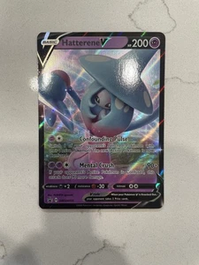 Hatterene V SWSH055 SWSH: Sword & Shield Promo Cards Holo - Picture 1 of 2